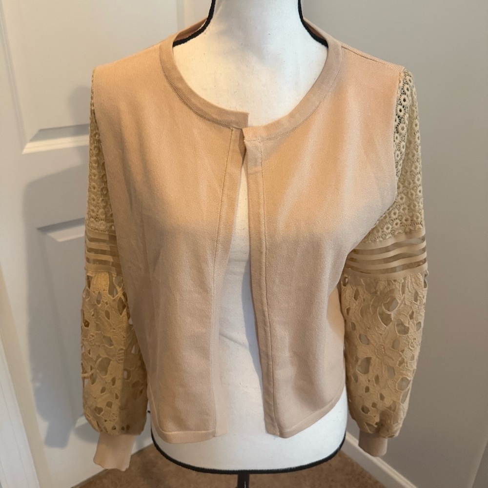 Sioni Milano Light Tan Knitwear nwot